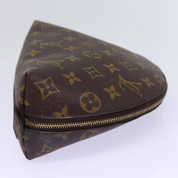 LOUIS VUITTON Monogram Trousse Demi Ronde Cosmetic Pouch - Picture 4 of 16